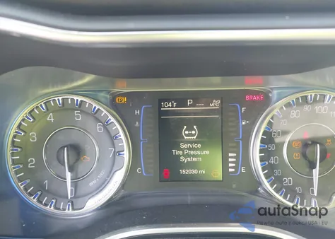 2016 Chrysler 200 Limited z USA, uszkodzony, nr VIN 1C3CCCAB0GN159026